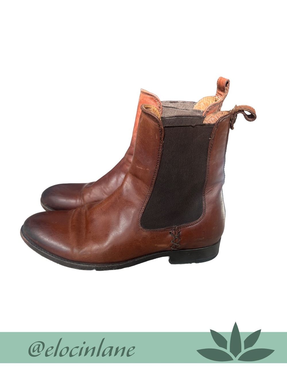 Women’s Brown Leather Chelsea Boots